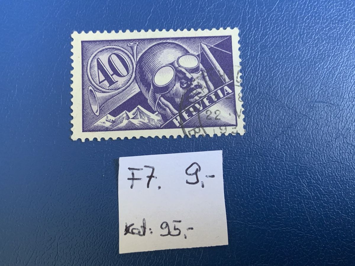 Alle Briefmarken: Flugpostmarke – Gebraucht aus Binningen von chr_cr5n