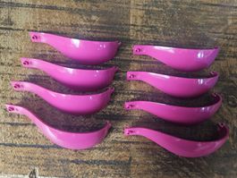 lego 18969 lot de 8 pièces Magenta Panel 4 x 4 x 11 Curved 