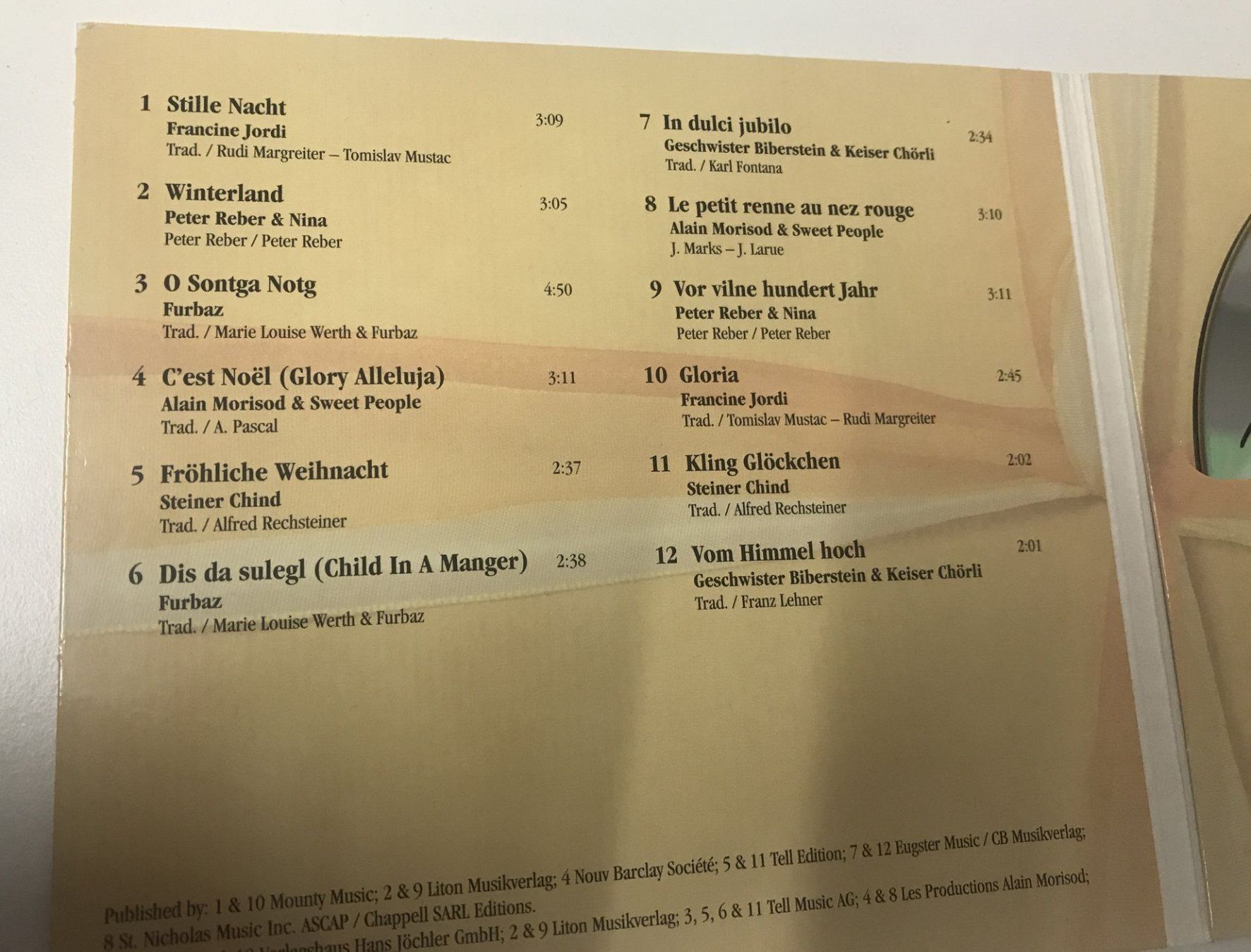 CDs: 3 Weihnachts CD's – Gebraucht aus Guntershausen von Gloominati 4