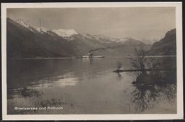 brienzersee und Rothorn  1925   Dampfschiff