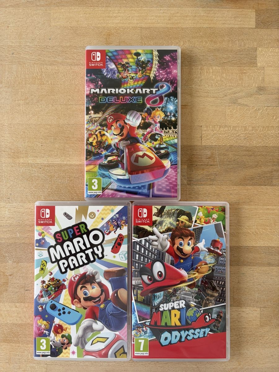Nintendo Console: Nintendo Switch Oled inkl. Games+Zubehör – Usato da Winterthur venduto da Mahoneyi 5