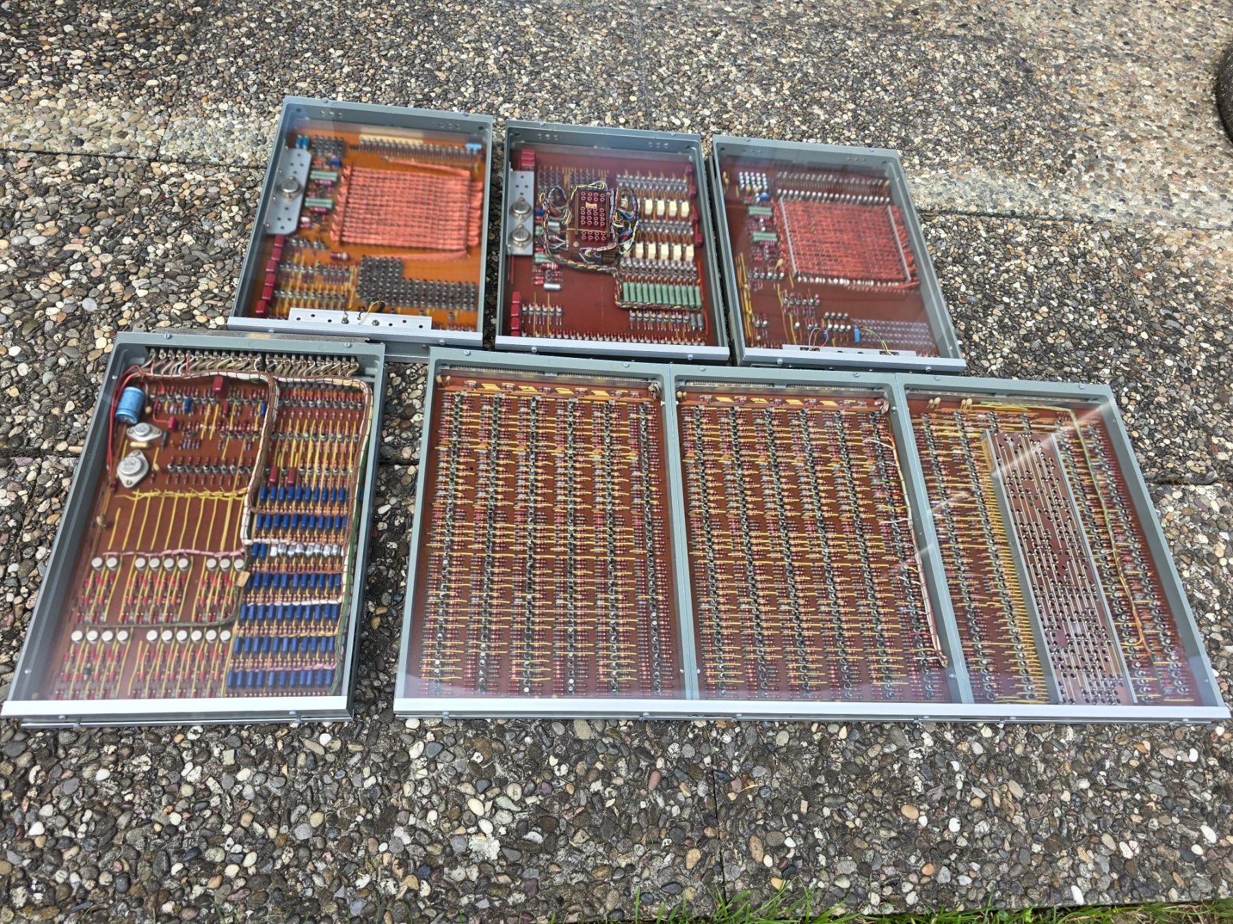 Foto & Immagini: Vintage Computer Baugruppen "Wanderer Logatronic" von 1964 – Difettoso da Balgach venduto da Zwickau01 9