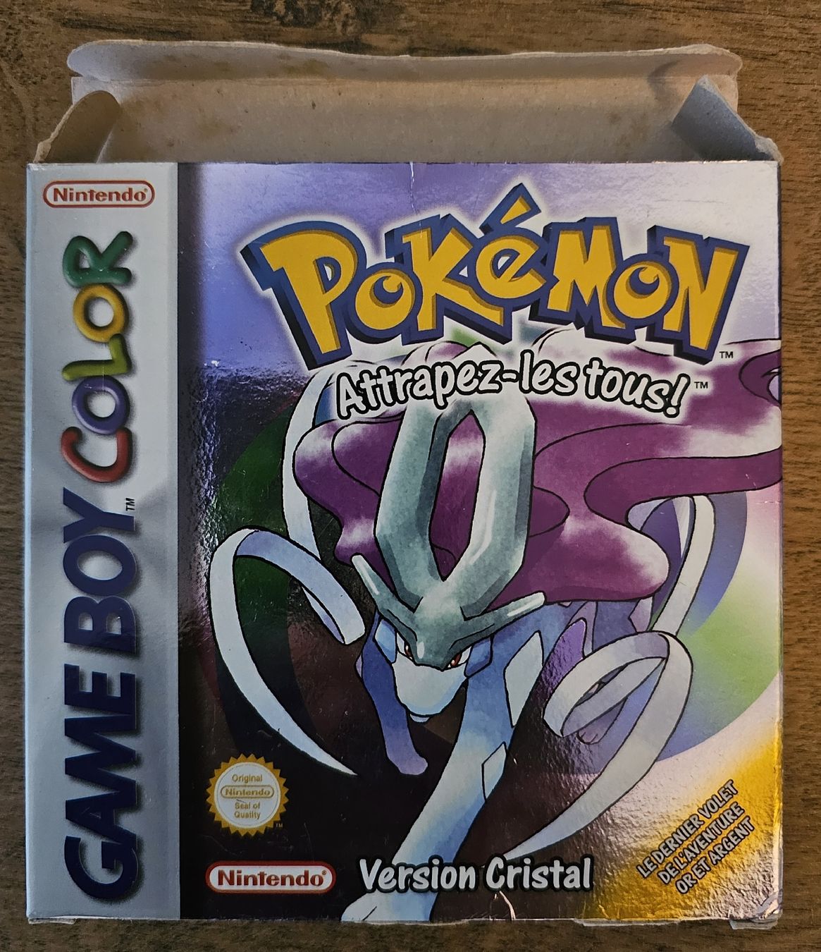 Pokémon Giochi: pokemon version cristal FR en boite gameboy sans cale – Usato da Pully venduto da RandomZero 3