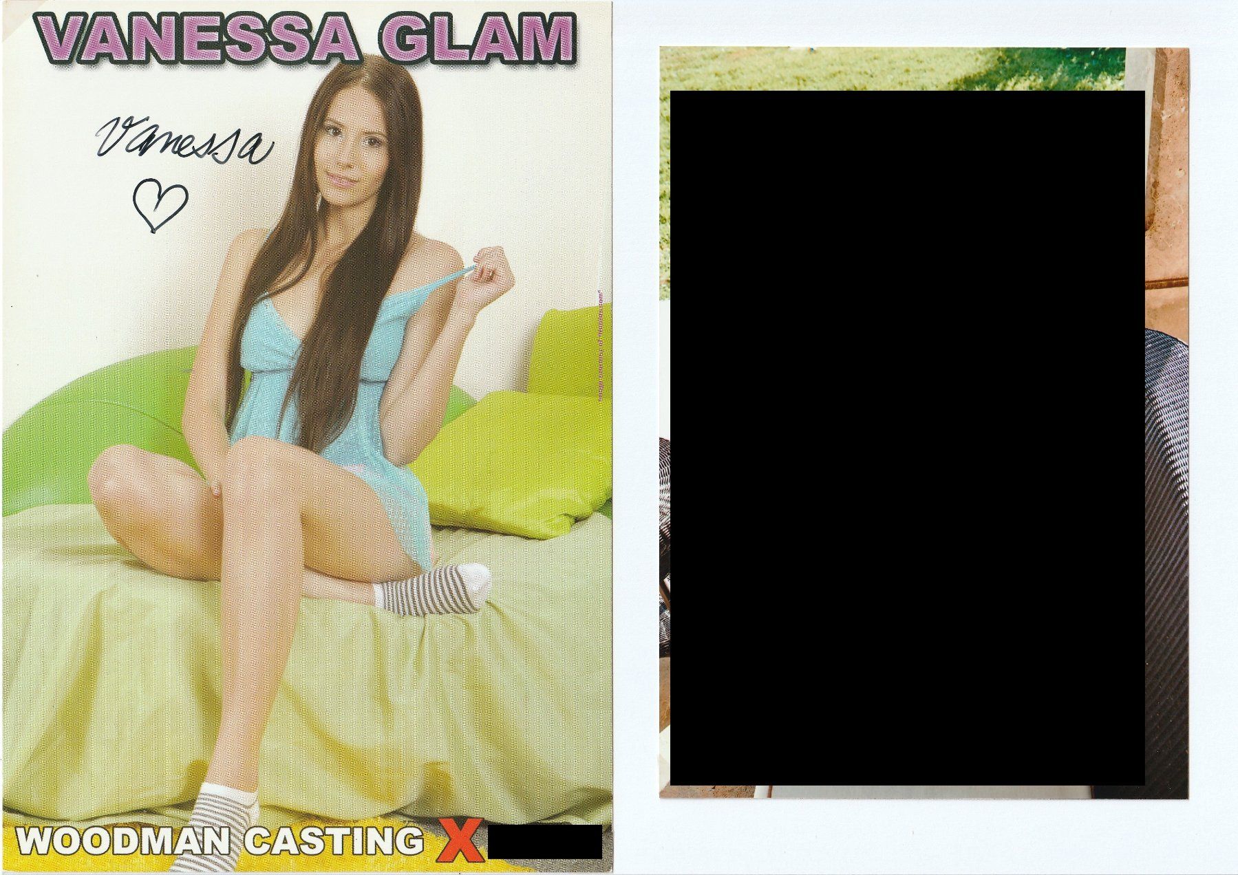 Autografi: Vanessa Glam / Originalautogramm – Usato da Schwyz venduto da racingautographs