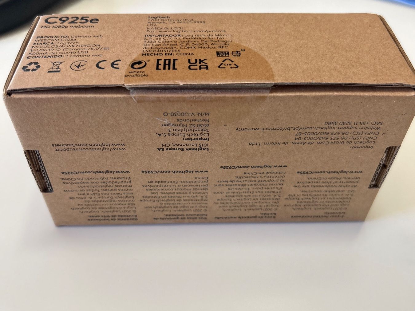 Logitech Webcams: Logitech Webcam C925e HD 1080p - NEU – Neuf avec emballage d'origine à Zürich par rf1985 1
