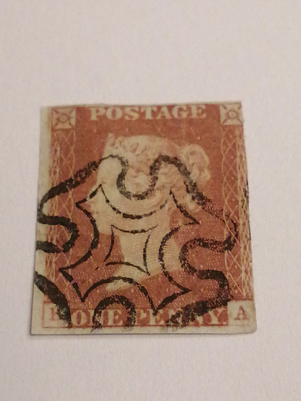 Tutti i francobolli: One Penny Red 1841, Platte 21 – Usato da Happerswil venduto da tschergi