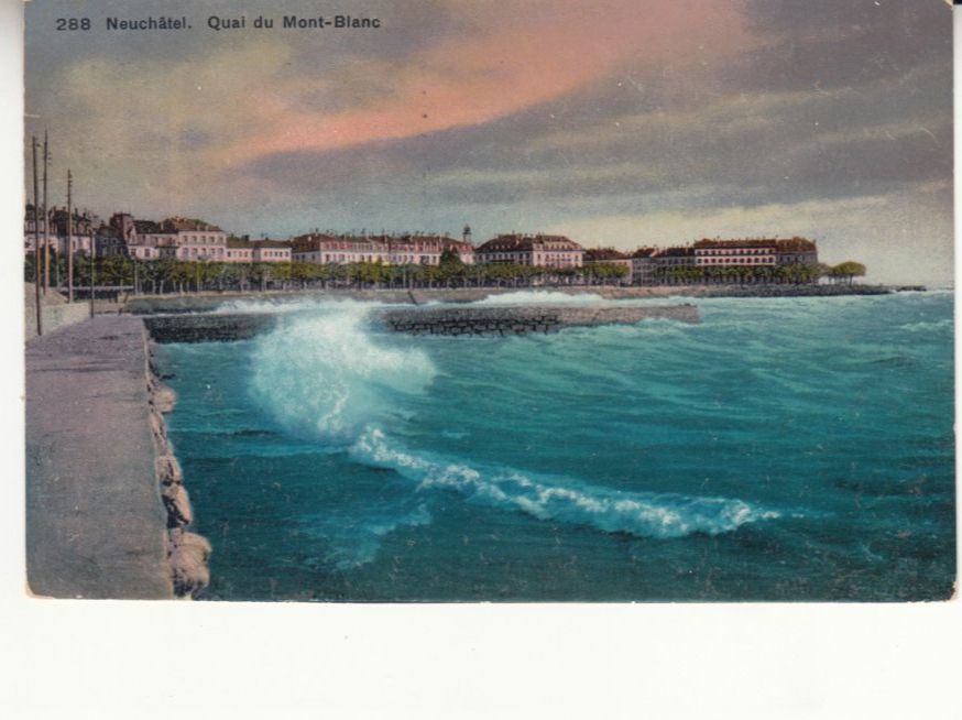 Cartoline postali: Neuchâtel 1913 – Usato da Bürglen TG venduto da StampGraf