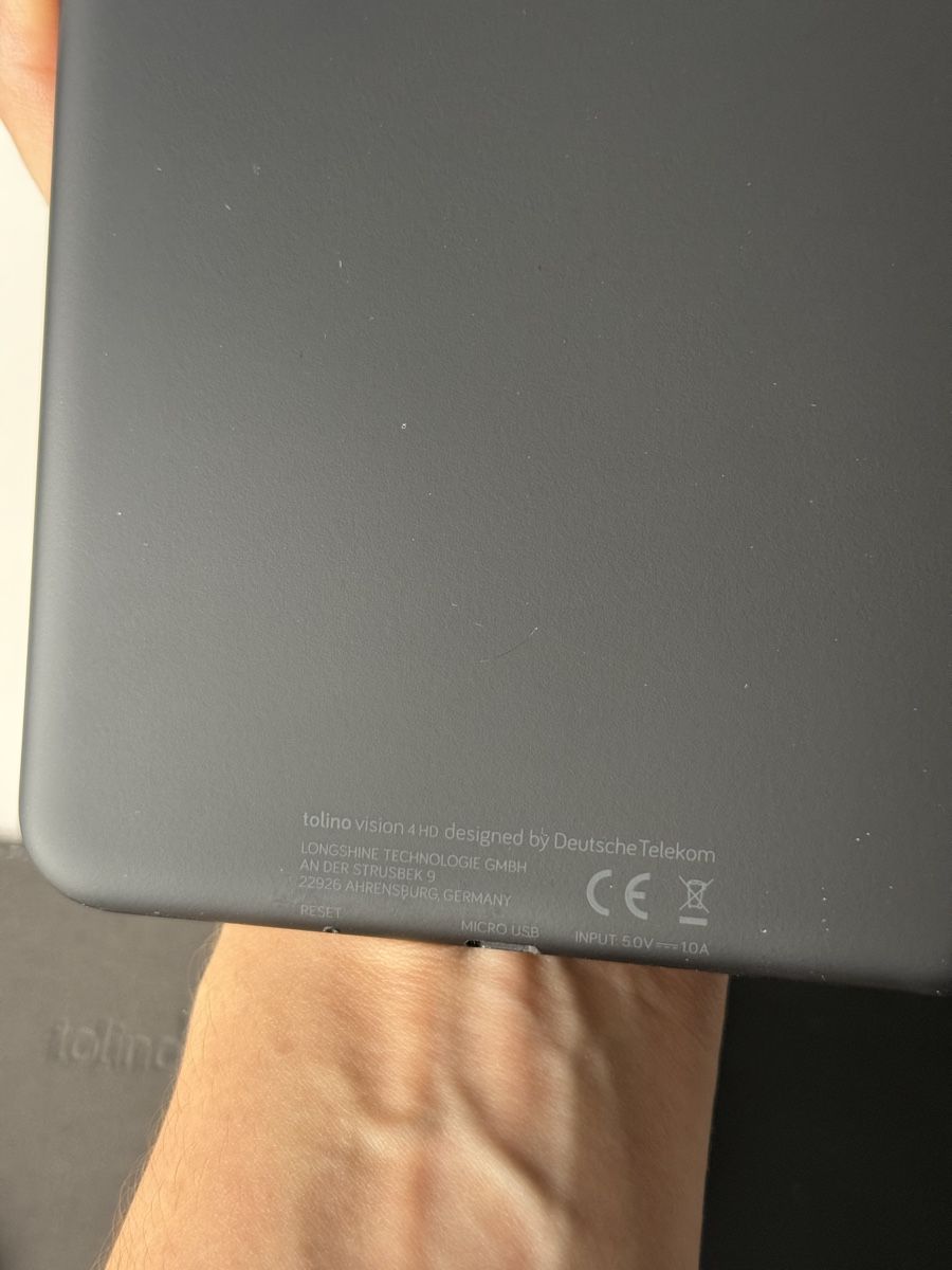 Tolino Tablet PC: Tolino Vision 4 HD eReader mit Hülle & Ladekabel – Neu (gemäss Beschreibung) aus Rümlang von vla_9g7d 9