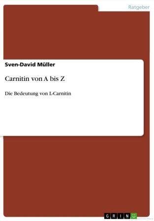 Libri: Carnitin von A bis Z – Nuovo e nell'imballaggio originale da Mauren venduto da Yeelen