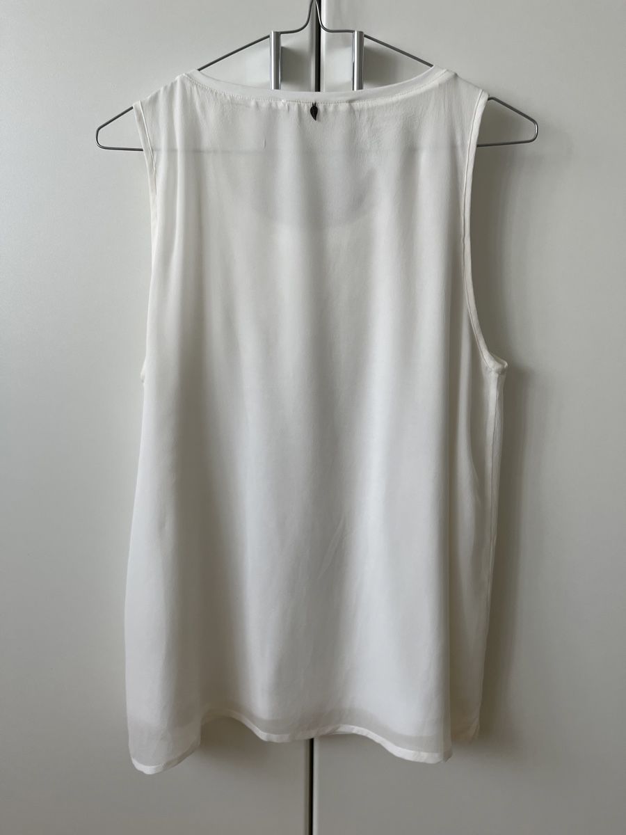 Nile Top: Nile atelier Sommertop, Gr. S, weiss – Usato da Zürich venduto da Kleanthy 1