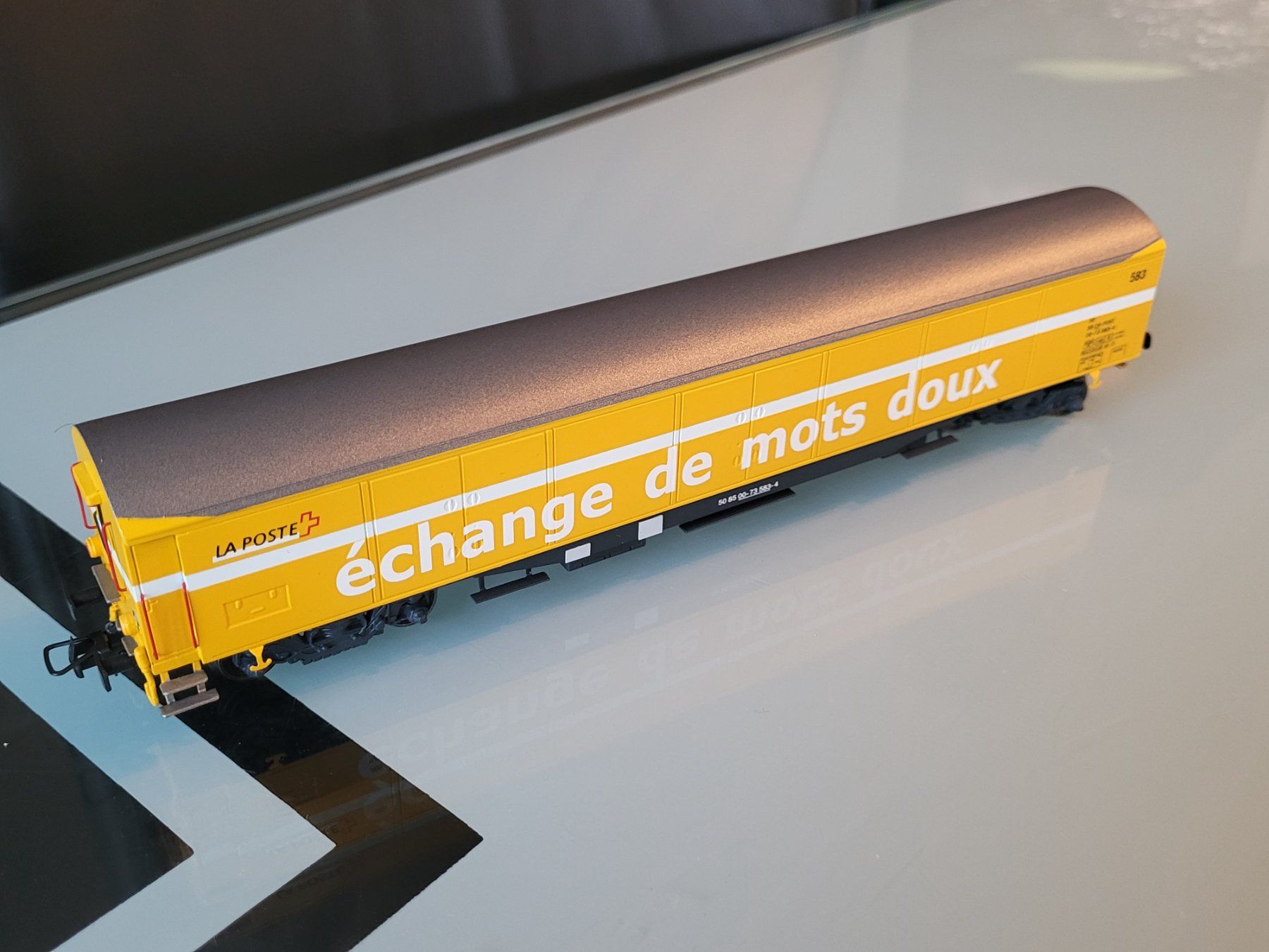Modellini di ferrovie: H0 SIGG Modell SBB PTT Postwagen NEU ! – Nuovo e nell'imballaggio originale da Oberburg venduto da sensetal 5