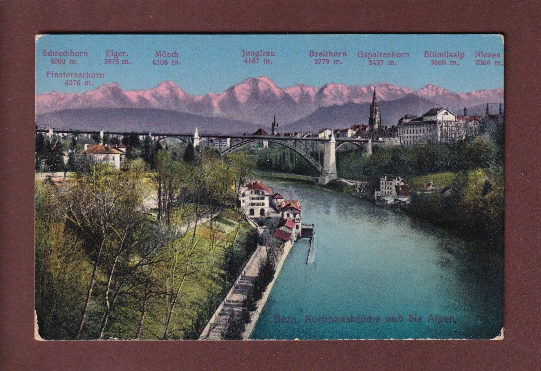 Cartes postales: BERN - Kornhausbrücke – D'occasion à Pully par nicecards