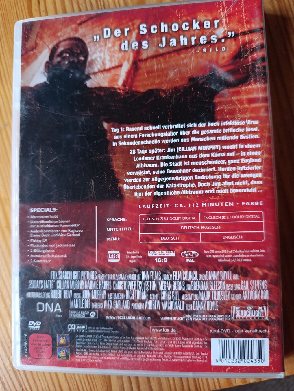 Alle DVDs: 28 Days later – Gebraucht aus Fischenthal von anj_gp6g 1