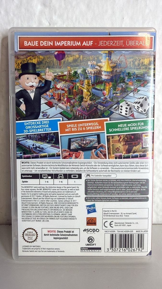 Nintendo Giochi: Monopoly - Nintendo Switch Game – Usato da Ehrendingen venduto da bubulence 1