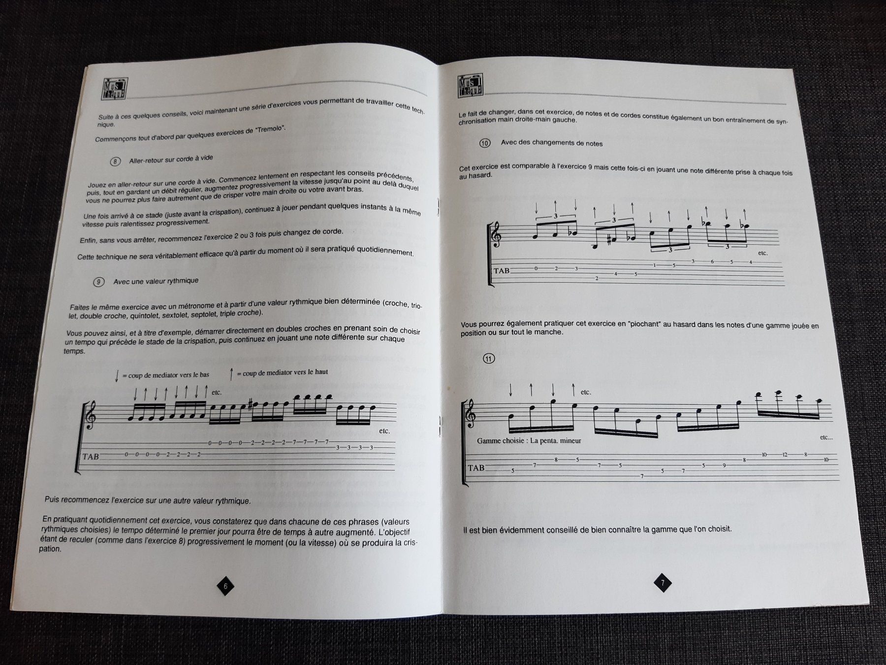 Libri: Spécial Guitare: Comment Acquérir Précision et Vélocité – Usato da Basel venduto da odradek 2
