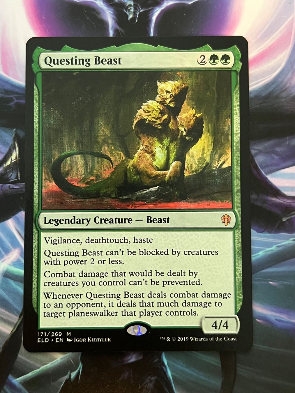 Magic The Gathering Carte collezionabili: Magic The Gathering - Questing Beast✨ – Usato da Wil SG venduto da Eric274