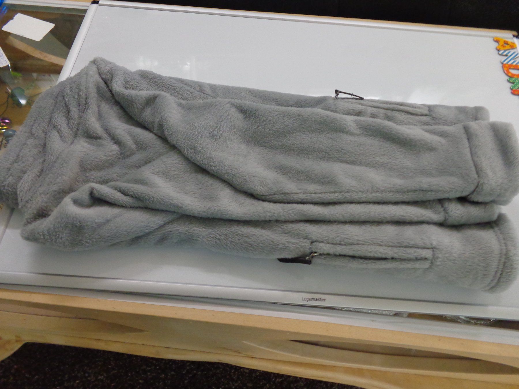 Giacche: Plüschjacke Mausgrau XL – Nuovo (secondo la descrizione) da Liestal venduto da Gecko16 3
