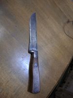 Antikes Solingen Stahl Messer mit Holzgriff Grabenmesser