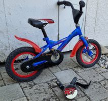 Kinderfahrrad Flipper blau mit Stützrädern guter Zustand