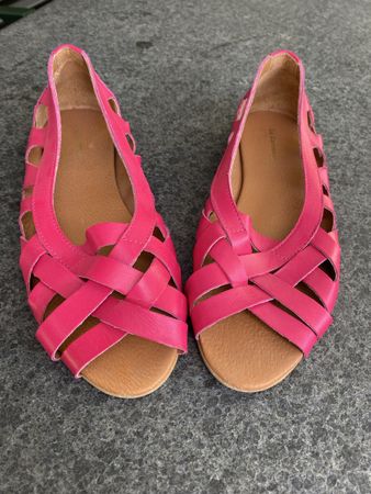 La Garconne Sommer-Ballerinas, Gr. 42, Pink, Top Zustand!