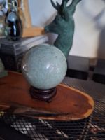 Boule en jade naturelle, belle pièce de décoration