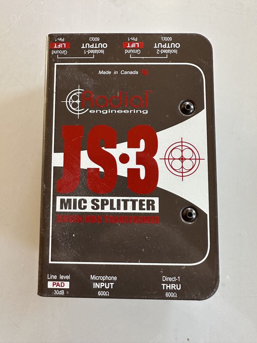 Mischpulte: Radial JS3 Jensen Splitter – Gebraucht aus Triengen von Gugelhopf123