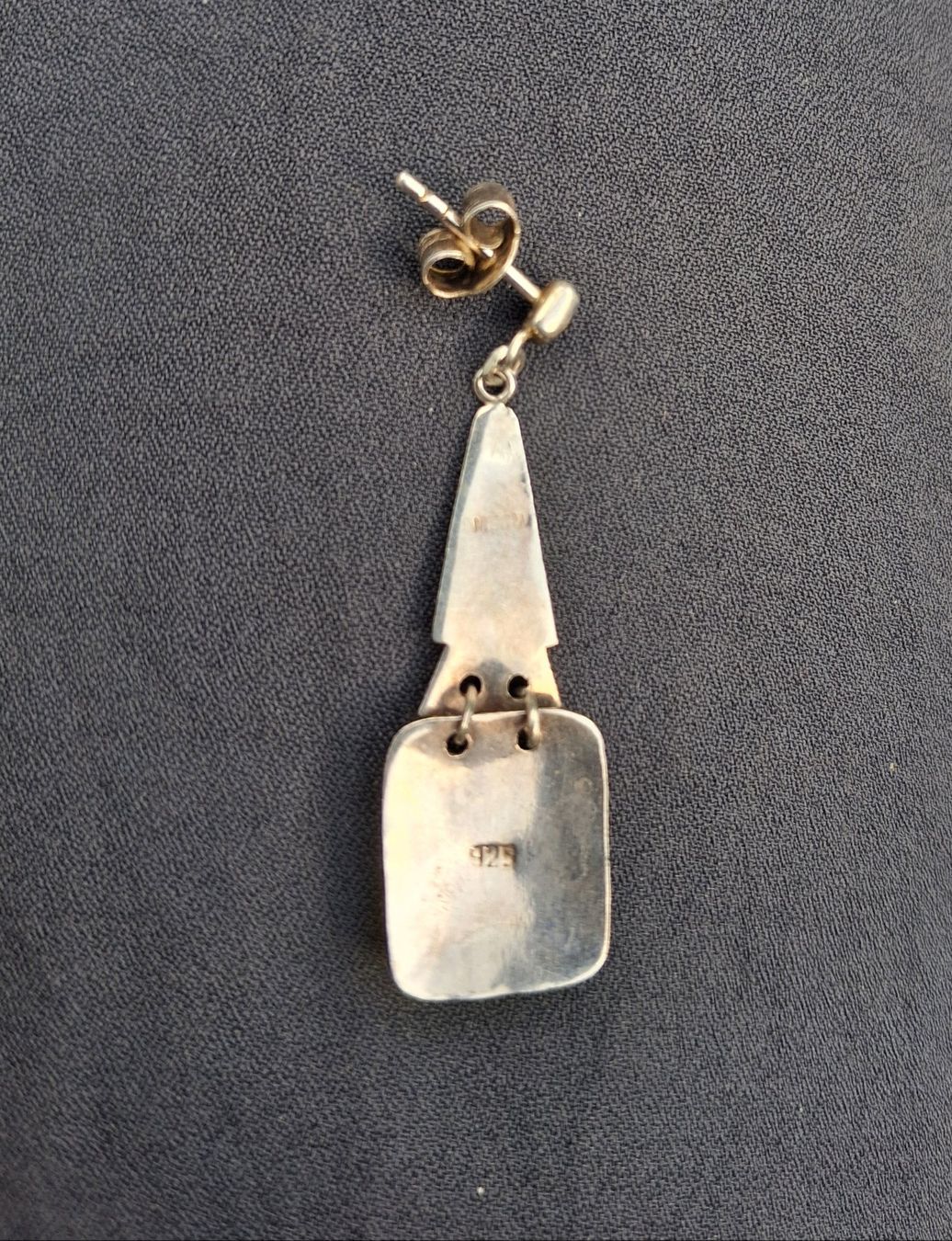 Ohrringe & -stecker: Ohrhänger Silber 925 Lapislazuli Vintage, Einzelstück – Neu (gemäss Beschreibung) aus Wald ZH von e8e 3