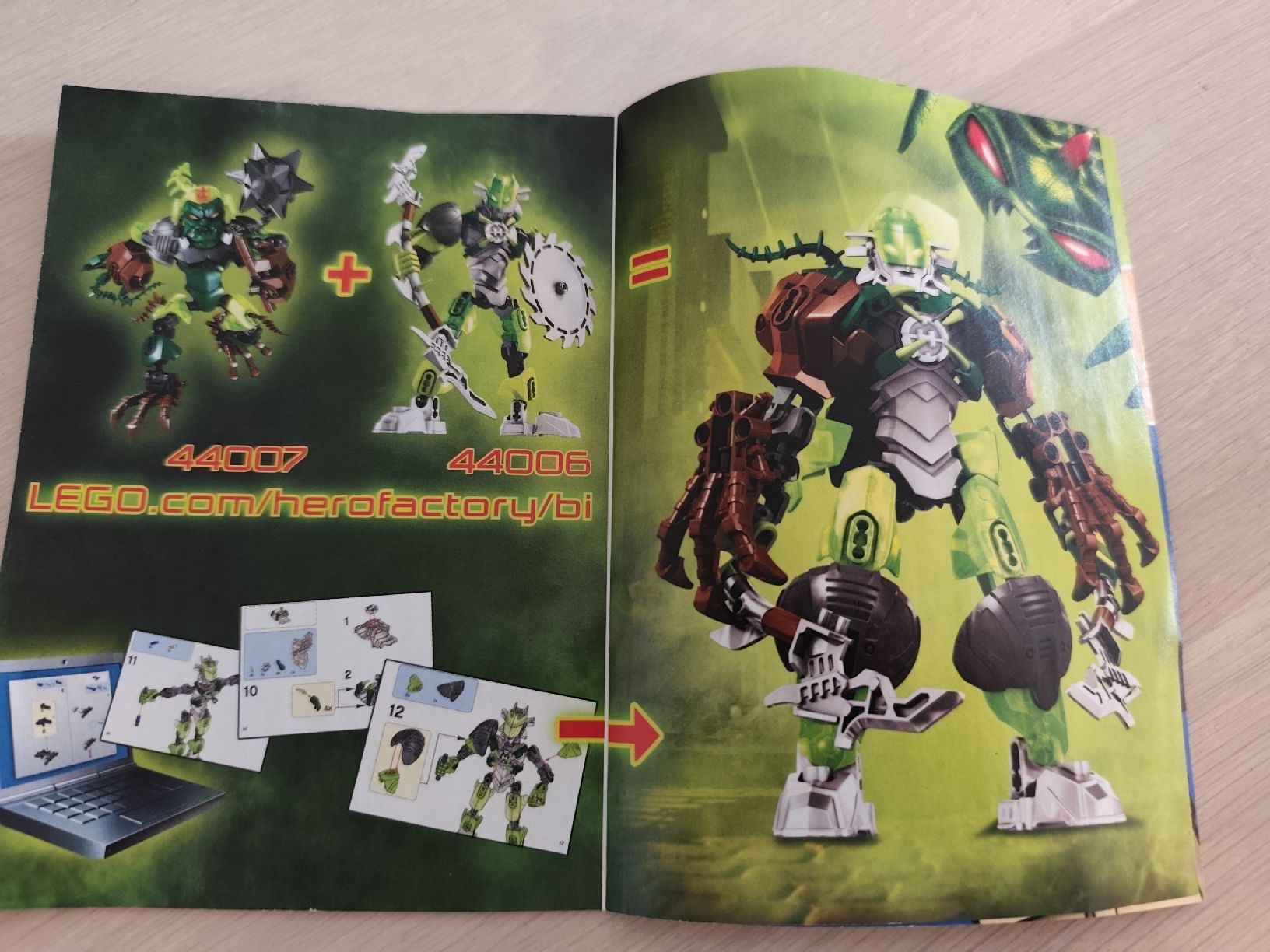 Lego Giocattoli: Lego 44007 Hero Factory – Nuovo (secondo la descrizione) da Zuckenriet venduto da bm2_88l9 3