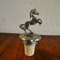 Weinflaschenverschluss Pferd.(Zinn)