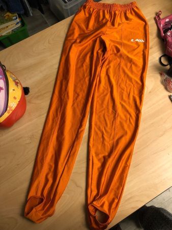 Moreau Kunstturner Hose orange Gr.164