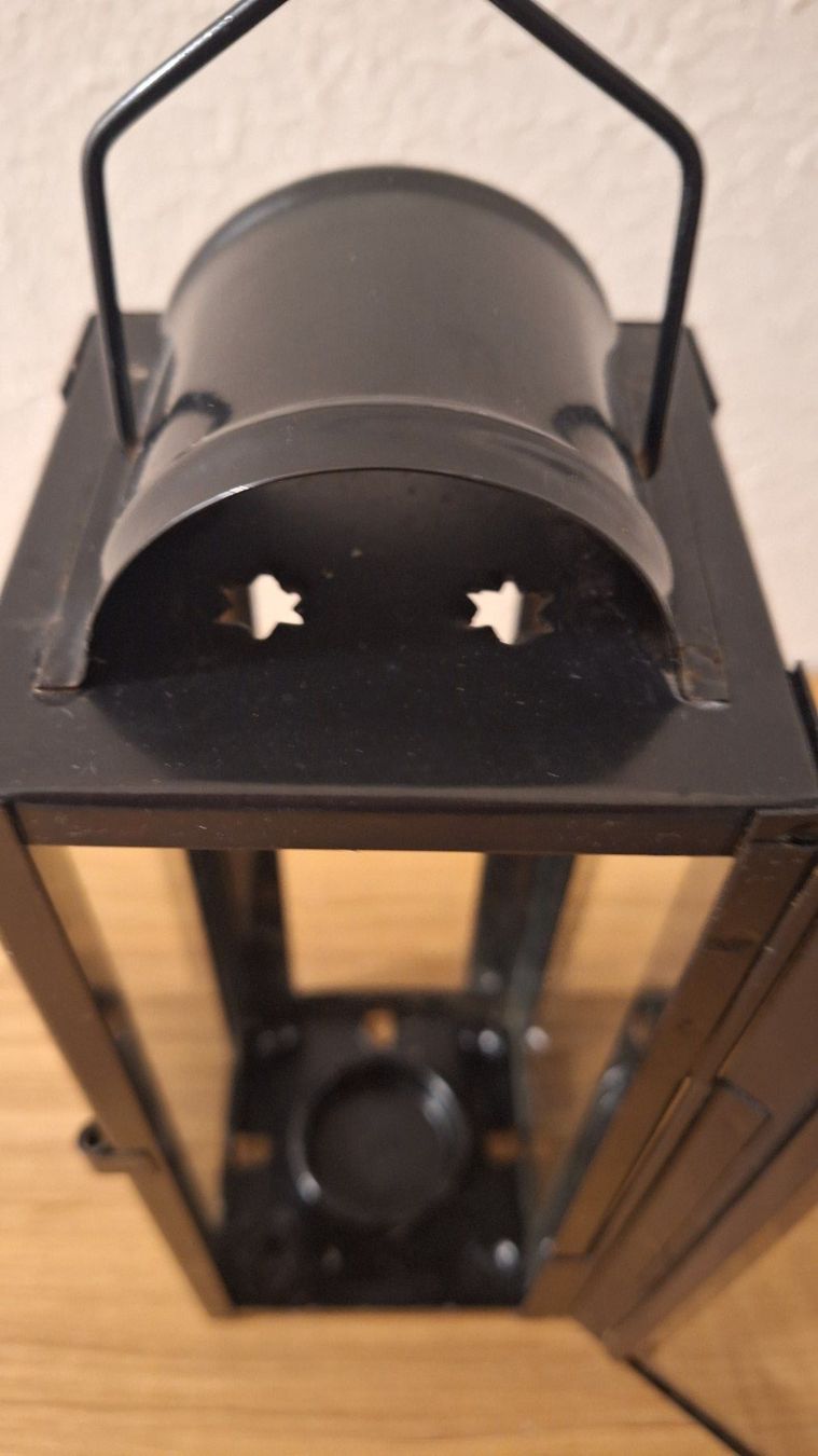 Lanterne: schmale schwarze Laterne . – Usato da Arlesheim venduto da shopradl 3