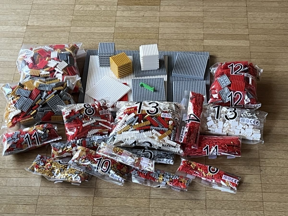 Baukästen: Bauset - Chinesischer Palast LZ8200 – Gebraucht aus Basel von Cmueggi 6
