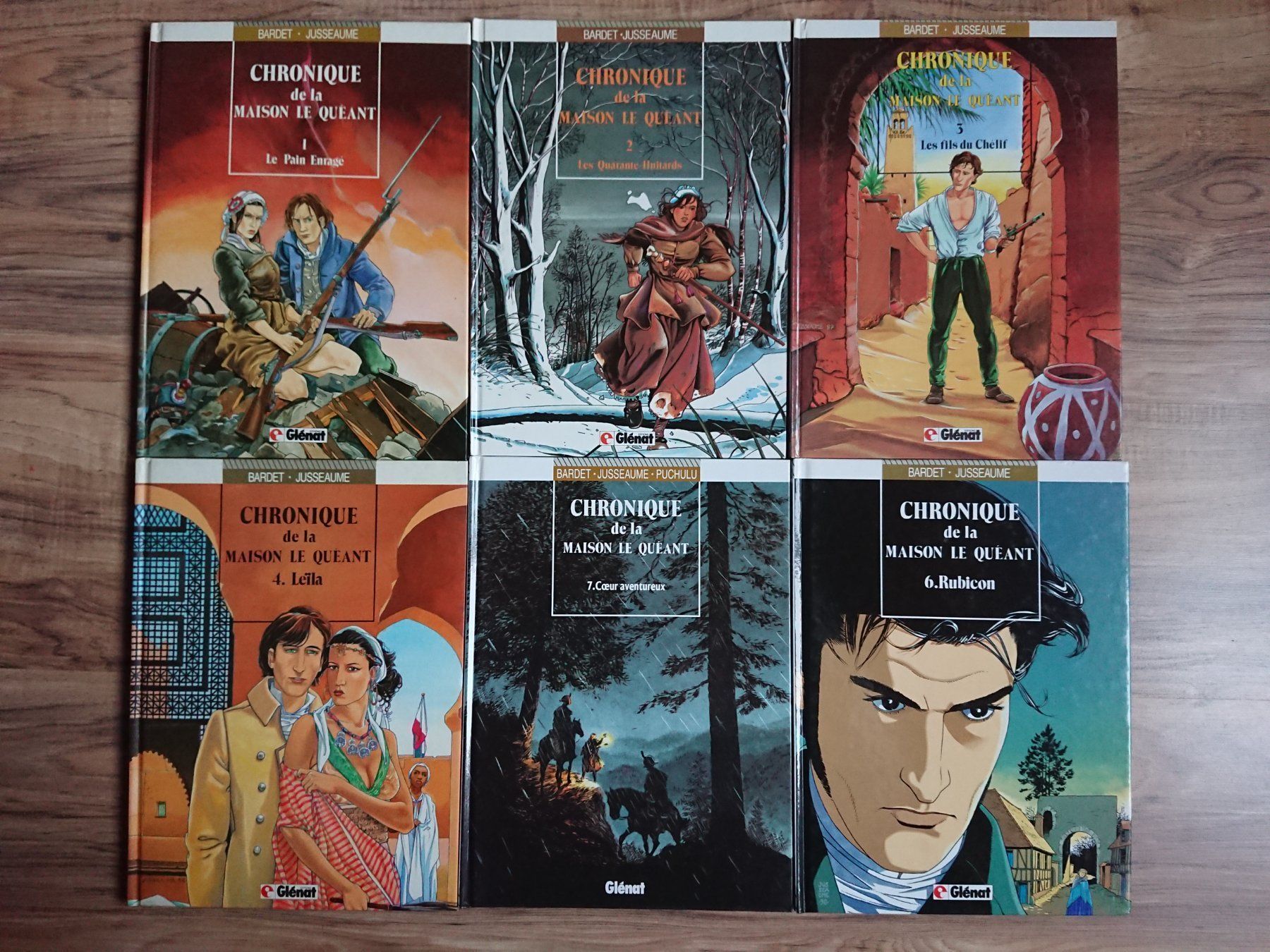Fumetti: Chronique de la maison Le Quéant 1-2-3-4-6 – Usato da Farvagny-le-Grand venduto da LaCaverne