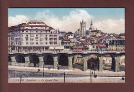 LAUSANNE - Grand Pont - Tram