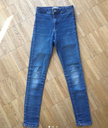 Zara Mädchen Leggins Jeans, Gr. 140