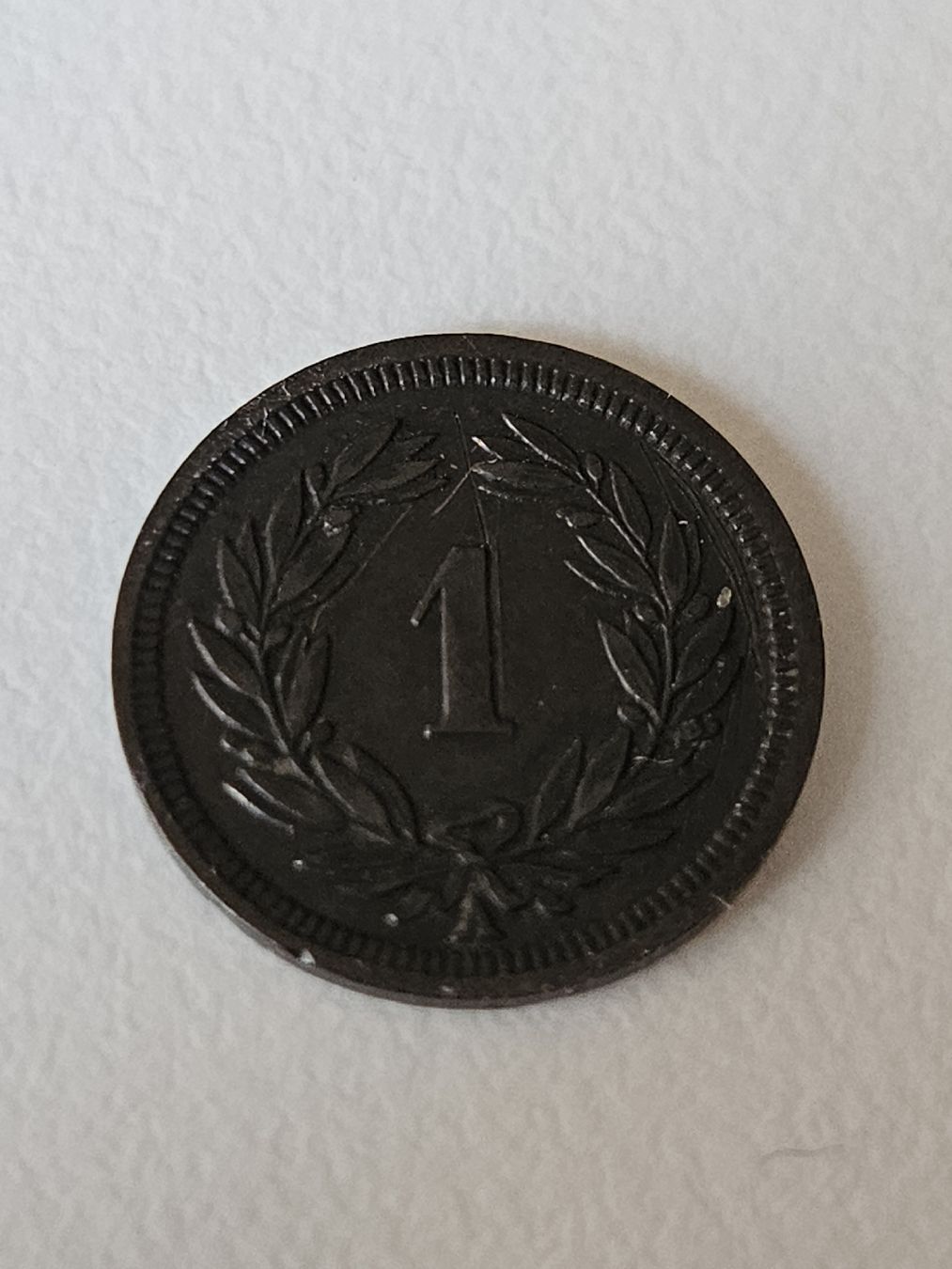 Tutti le monete: 1 Rappen 1851 – Usato da Pfäffikon ZH venduto da Melibol 1