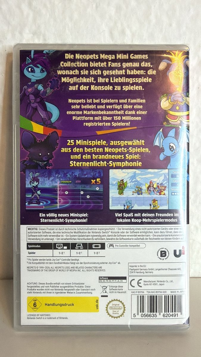 Nintendo Giochi: Neopets Mega Mini Games Collection Nintendo Switch - NEW! – Nuovo e nell'imballaggio originale da Ehrendingen venduto da bubulence 1