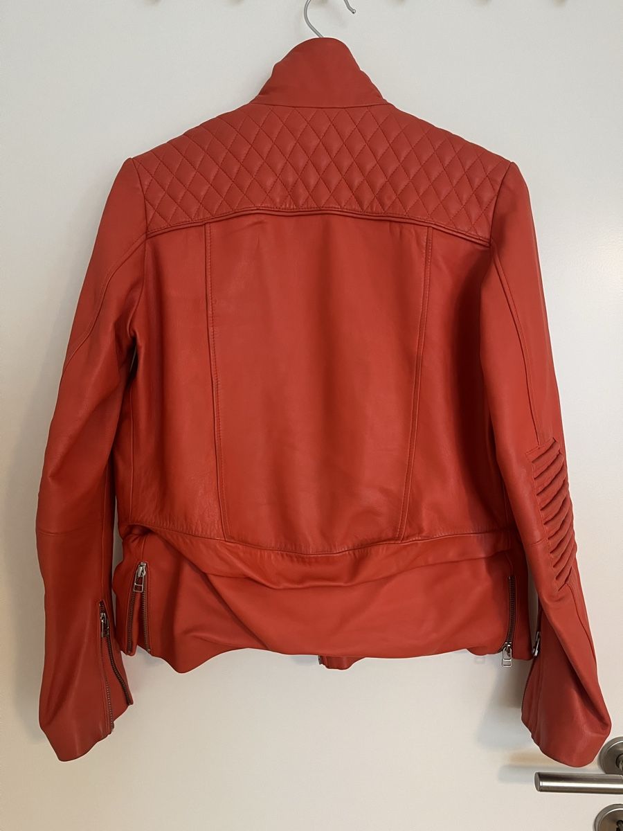 Giacche: Lederjacke Dunkel Orange – Usato da Basel venduto da mar_rlr9 3