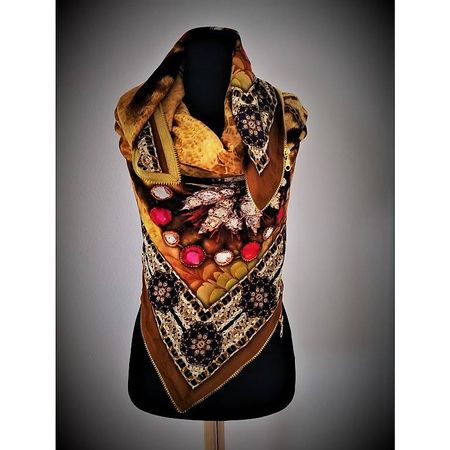 Einmalige Chance! Sale nur hier! Seidenfoulard mit Zipper