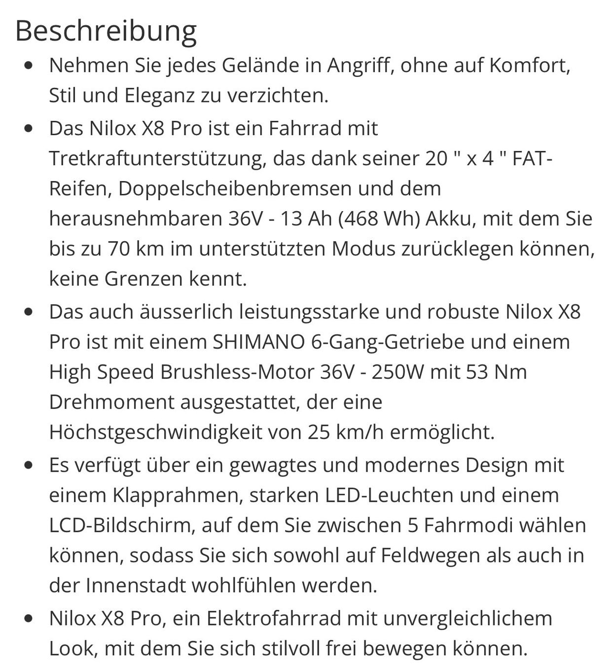 Velos: E- Bike nilox pro 8 – Neu und originalverpackt aus Reinach BL von carmine016 6