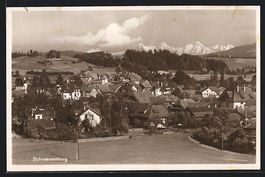 AK Schwarzenburg, Ortsansicht