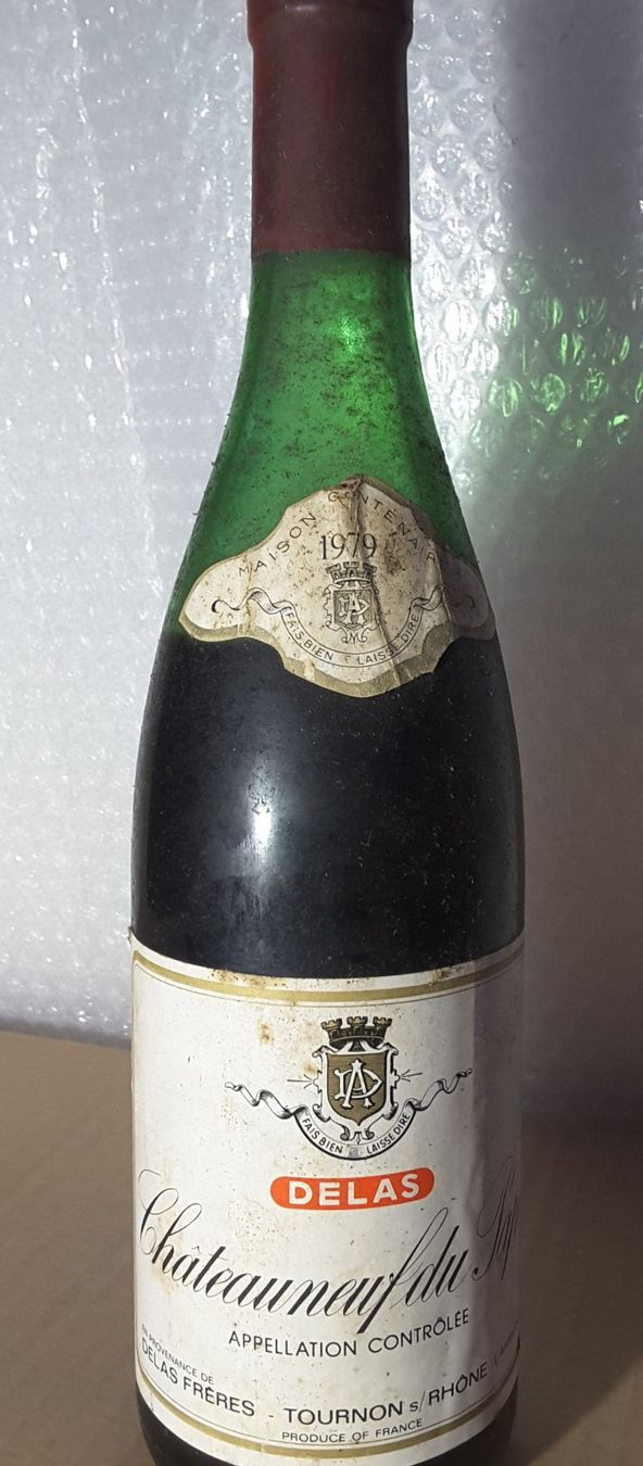 Wein: Châteauneuf du Pape 1979 Delas – Neu (gemäss Beschreibung) aus Schwerzenbach von sl_37c