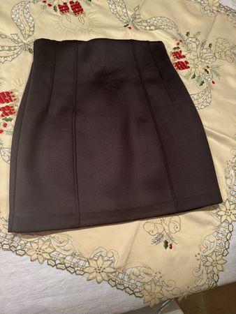 Zara Minirock, XS, Schwarz, figurbetont