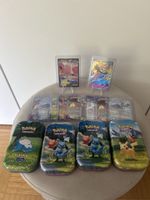 Pokémon Karten Sammlung – Mini Tins mit Bulk + EX Karten 