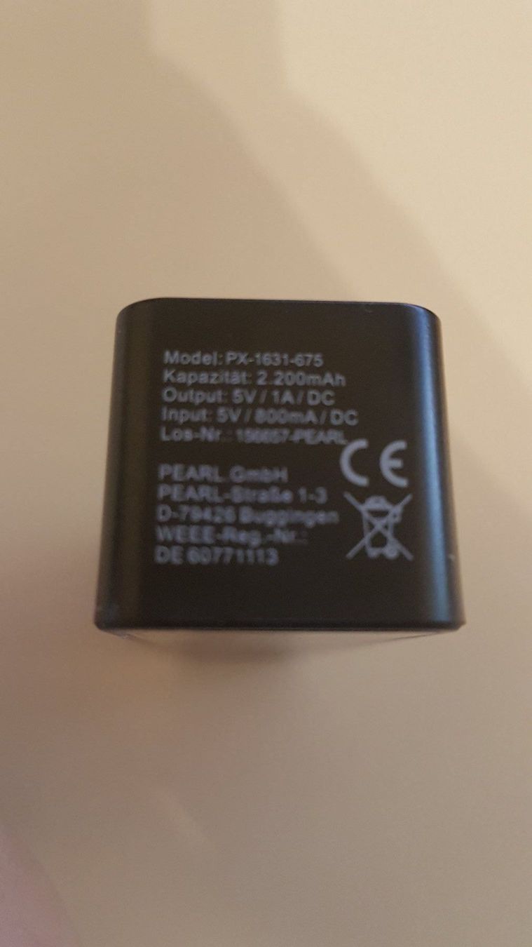 Akkus: Powerbank  2200 mAh – Gebraucht aus Adlikon b.Regensdf von ChriZ86 2