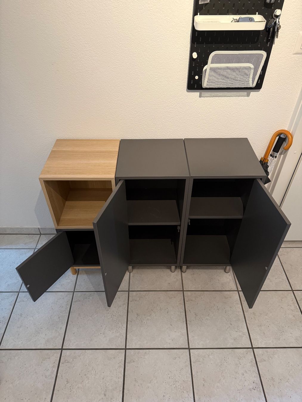 Ikea Commodes: 3 Modules IKEA EKET – D'occasion à Grenchen par TheGrizzli 1