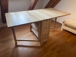 Esstisch, zusammenfaltbar