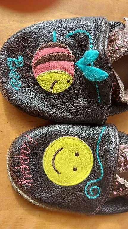 Scarpe per ragazzi: Lederfinkli 6-12 Monate Rose et Chocolat – Usato da Rotkreuz venduto da MASI17 2