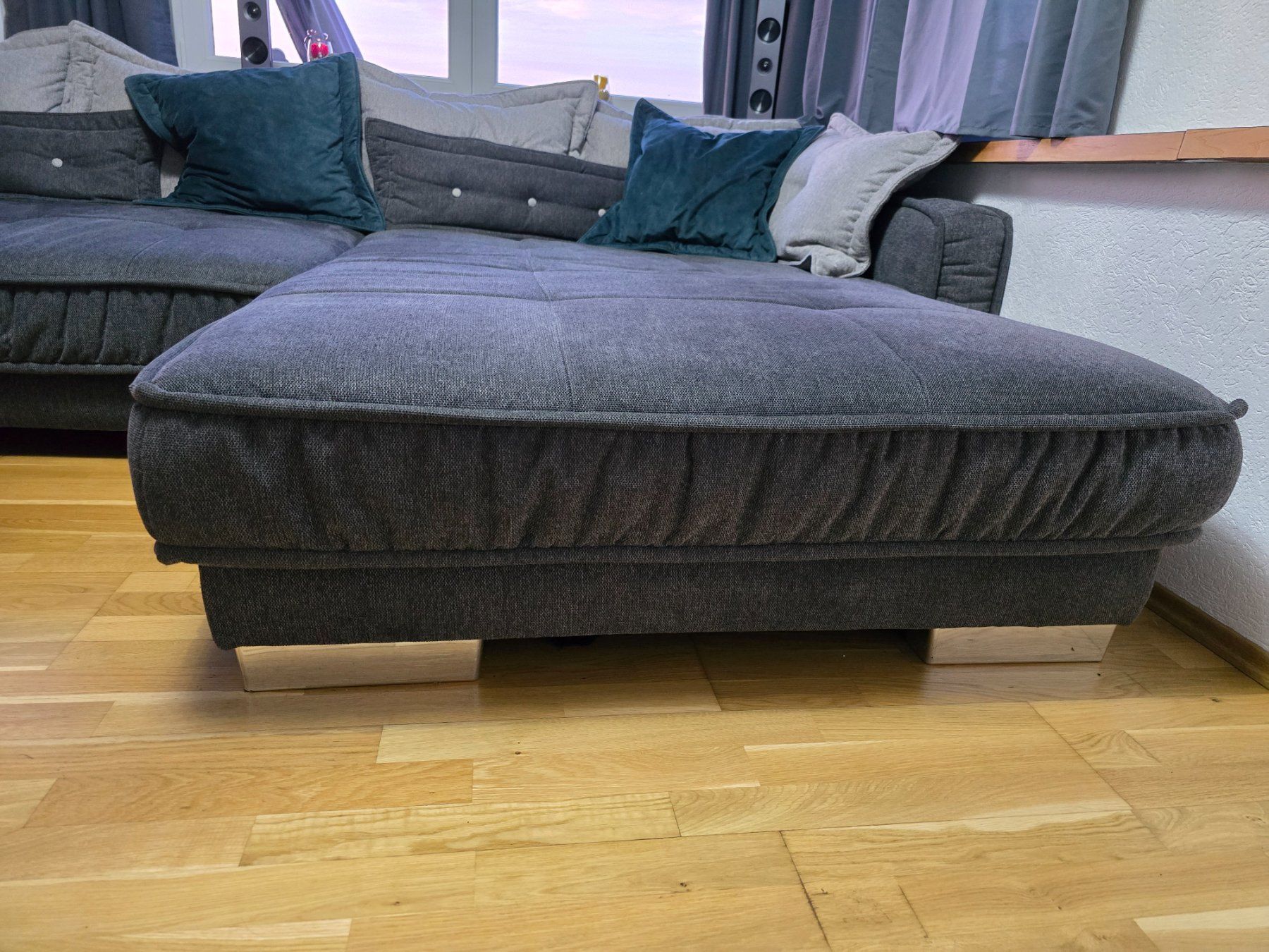 Divani: Riesiges & mega gemütliches XL Ecksofa (Anthrazit/Grau) – Usato da Walzenhausen venduto da celinanuni 2