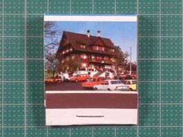 Root, Restaurant Michaelskreuz, altes Zündholz Briefchen